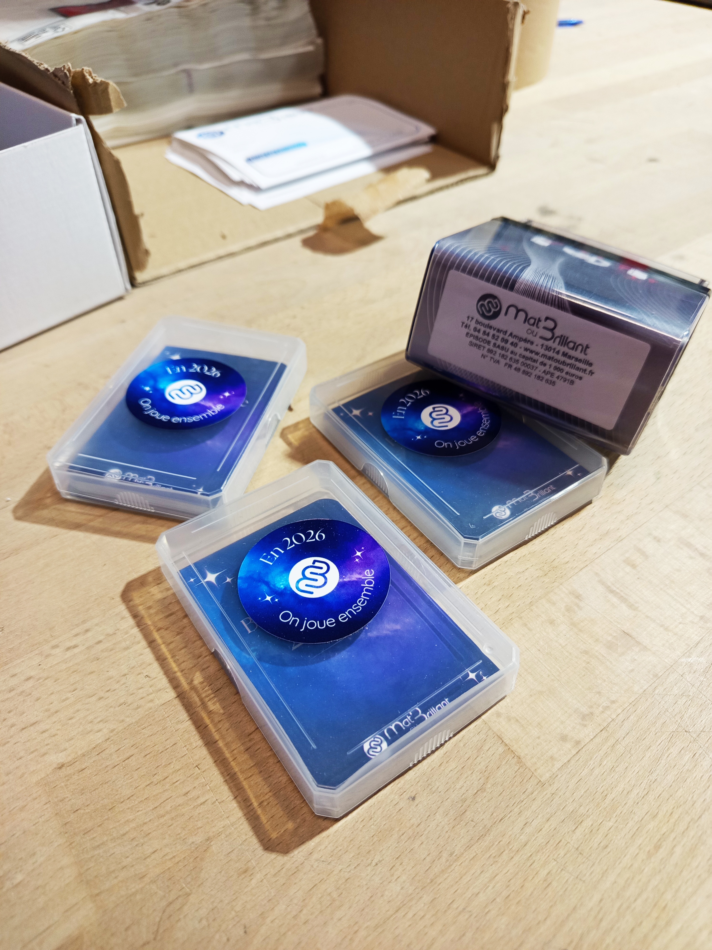 Jeux de cartes Matoubrillant 2026